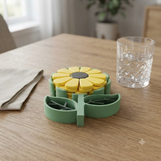 Sous vers en tournesol