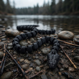 Serpent articulé flexible