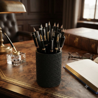 Porte stylo en feuille