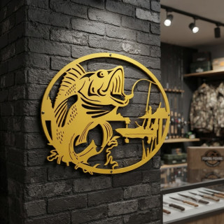 Déco murale de pêche