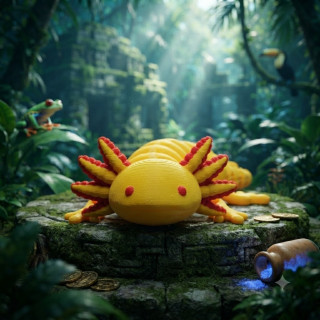 Axolotle géant