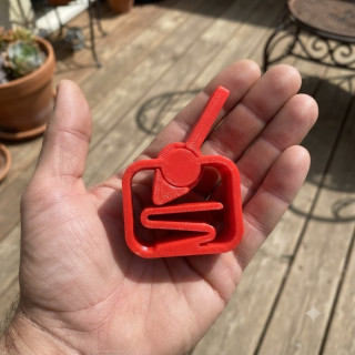 Fidget cliquable