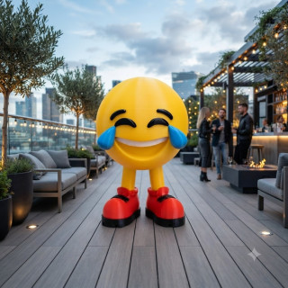 Monsieur sourire au larme