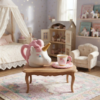 Service de thé de licorne