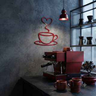 Déco mural d'une tasse de café