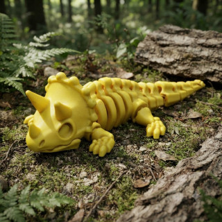 Squelette de tricératops