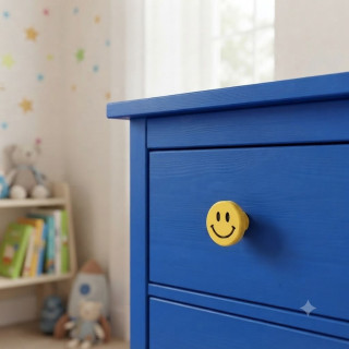 Bouton d'armoire smiley