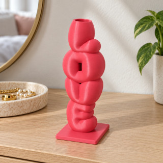 Vase LOVE – Rose