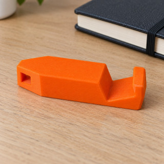 Porte-clés support téléphone – Orange