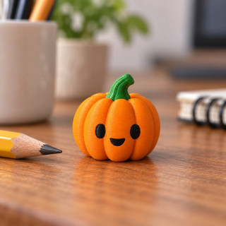 Mini citrouille souriante