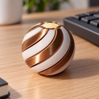 Balle fidget spirale