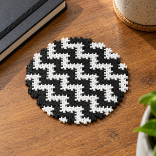 Sous-verre articulé zigzag