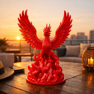 Phénix renaissant des Flames
