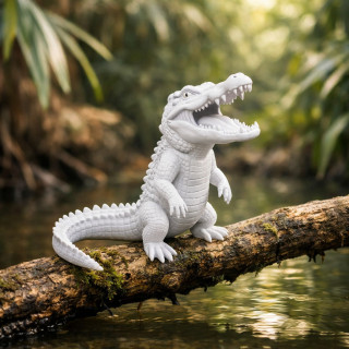 Crocodile Debout