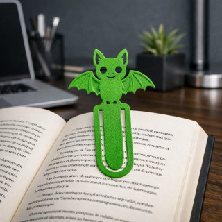Marque page chauve-souris